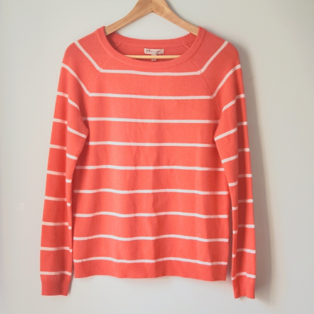 philosophy 100% cashmere sweater